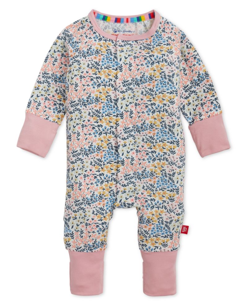 Baby Girls' Chelsea Modal Long-Sleeve Coverall