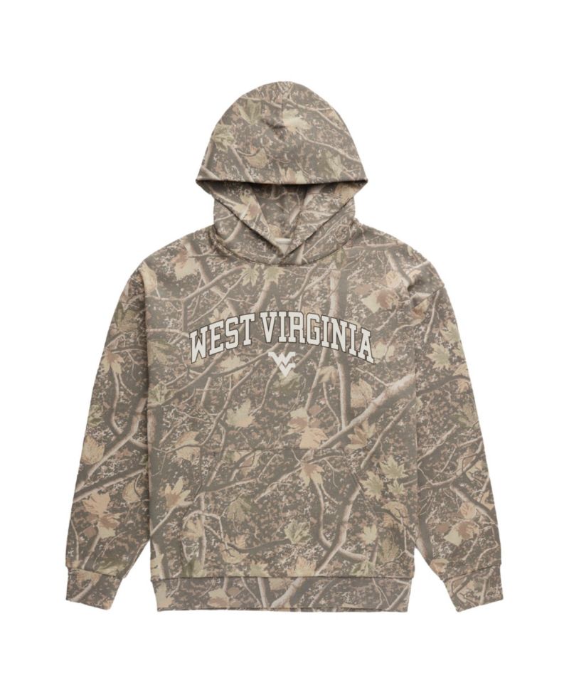 Men's Camo West Virginia Mountaineers Back Bay Fleece Hoodie