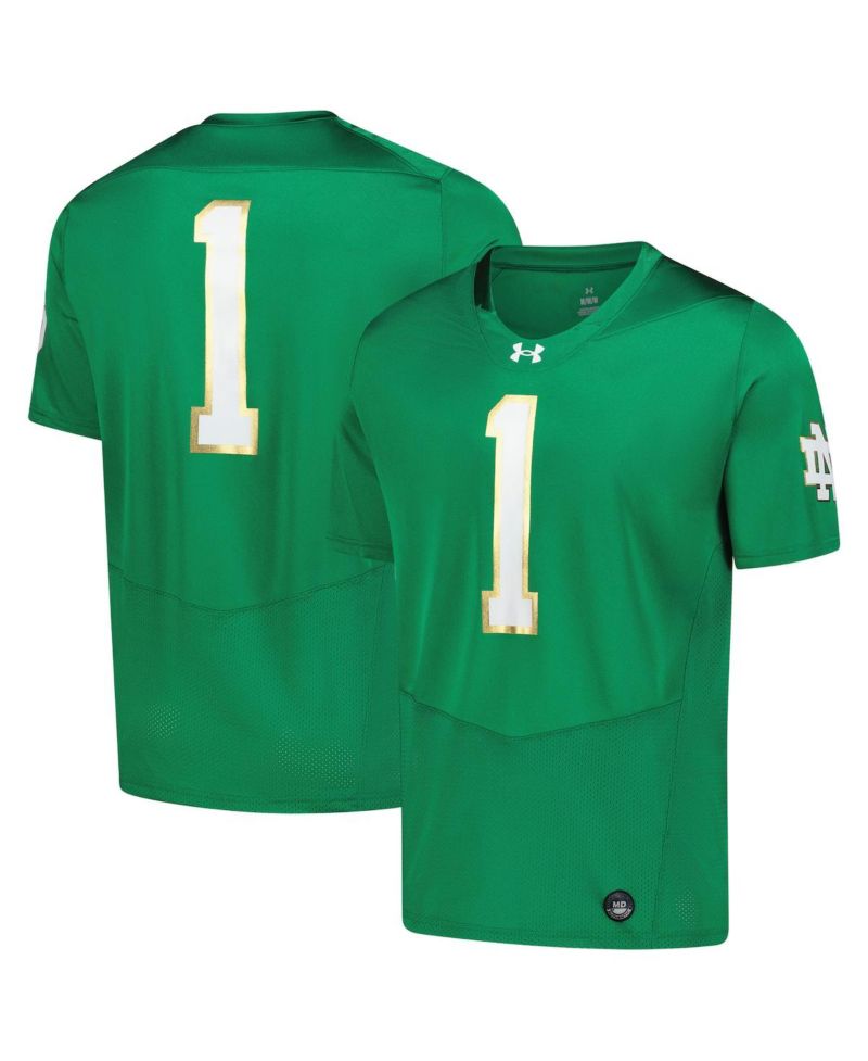 Men's Green Notre Dame Fighting Irish Replica Football Jersey