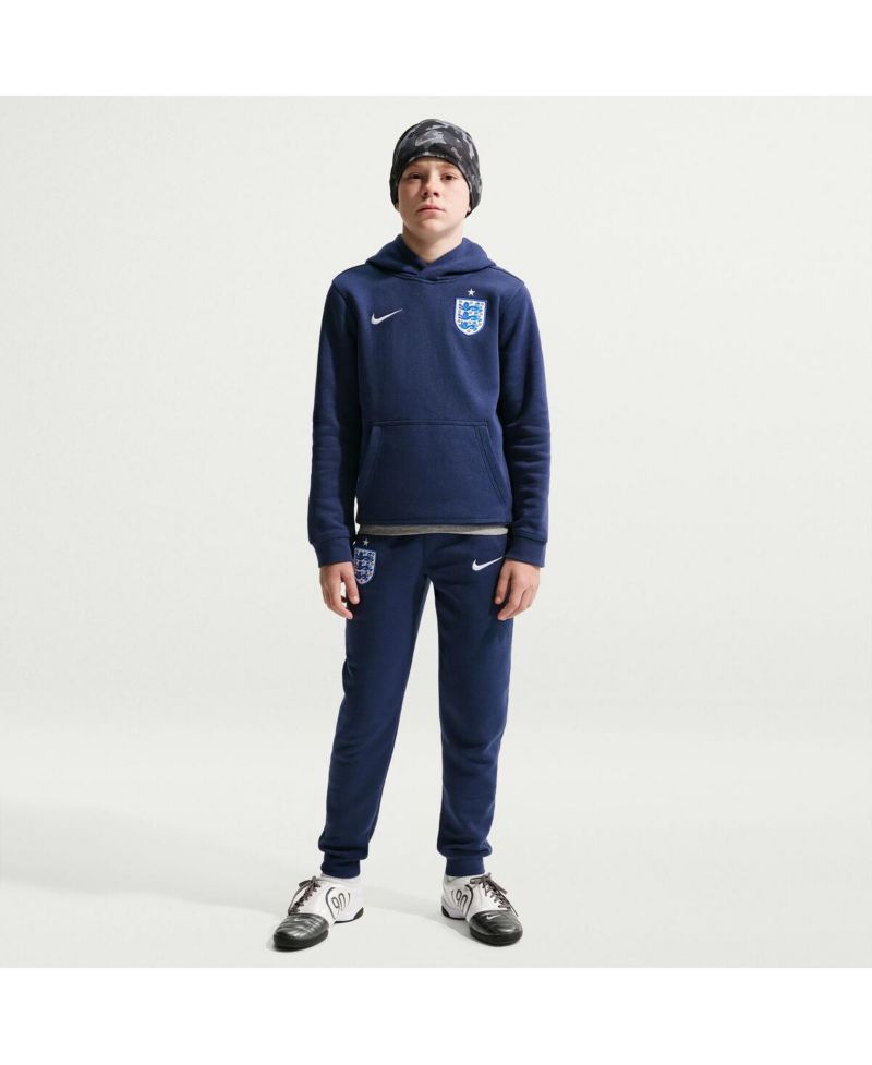 Big Boys and Girls Navy England National Team Club Hoodie