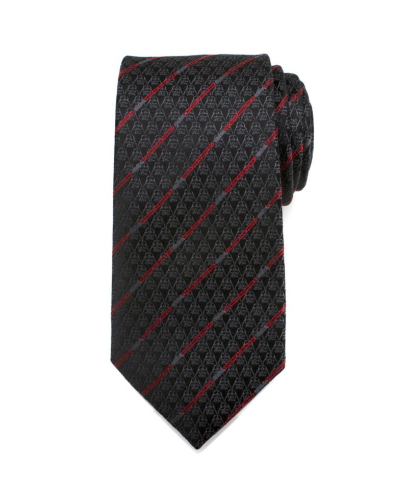Darth Vader Lightsaber Stripe Men's Tie