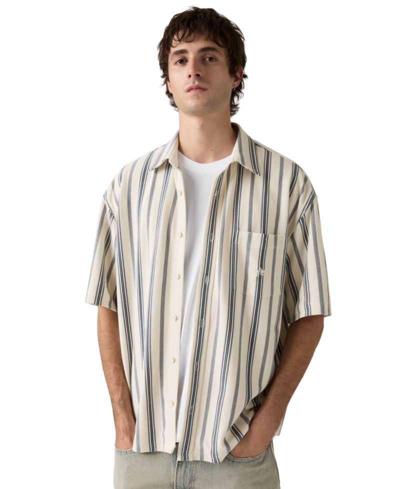 Men's Dawson Pique Stripe Shirt