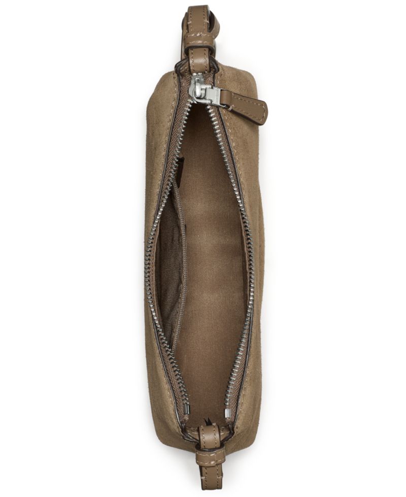 Loop Suede Small Crossbody Handbag