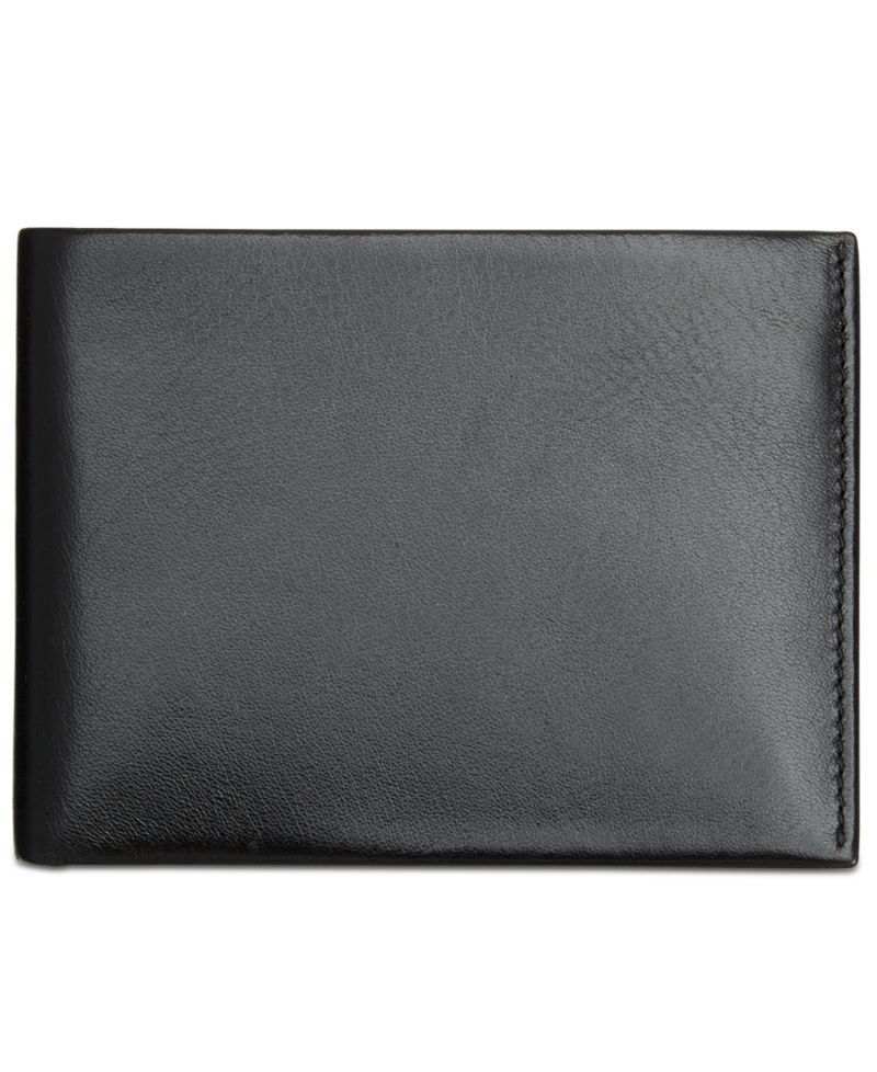 Perry Ellis Leather Pass Case & Removable Card Case