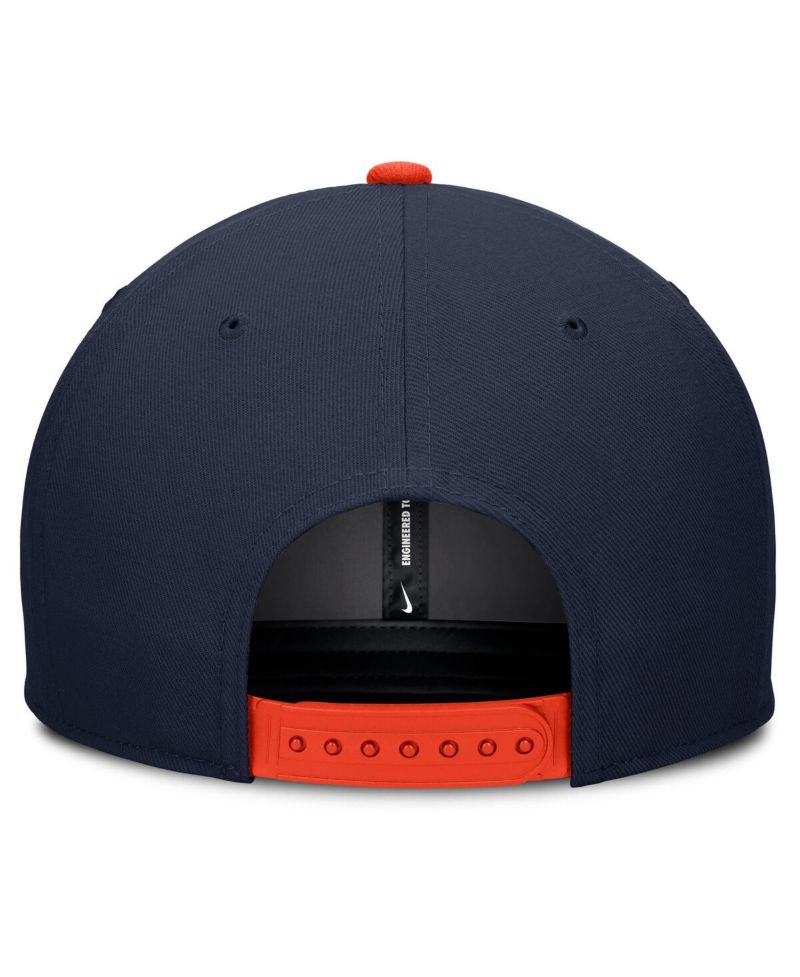 Men's Navy/Orange Houston Astros Pro Performance Snapback Hat