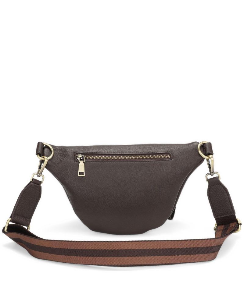 Women's Kira Pebbled Leather Cell Phone Bag Mini Crossbody Purse with Multi Compartments