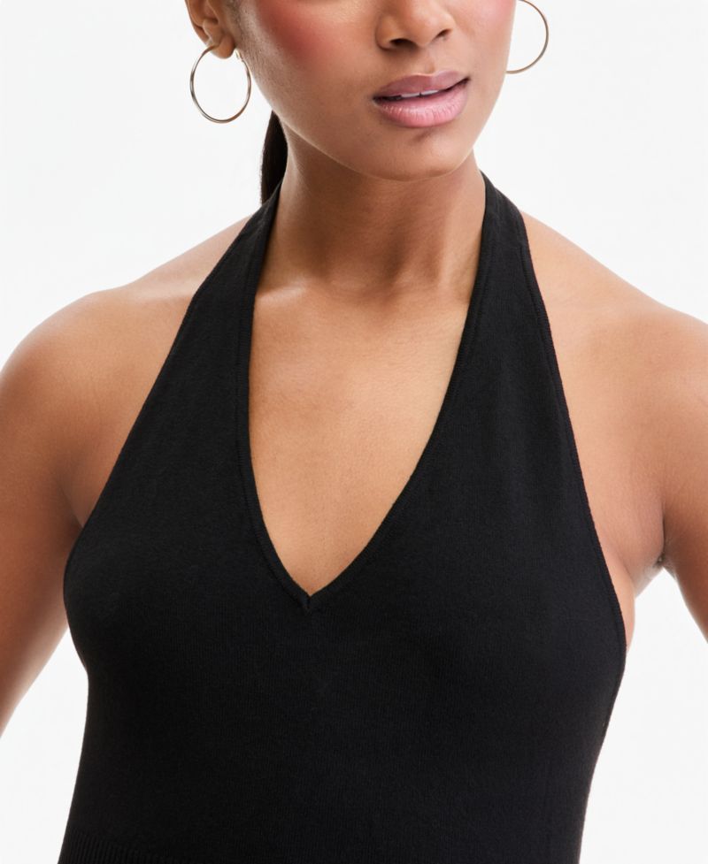 Women's Sweater Halter Top