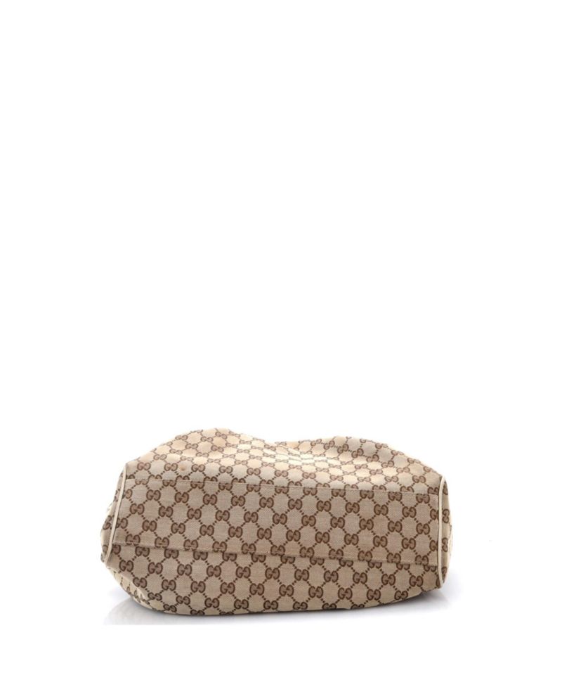 Medium Sukey Tote GG Canvas with Leather