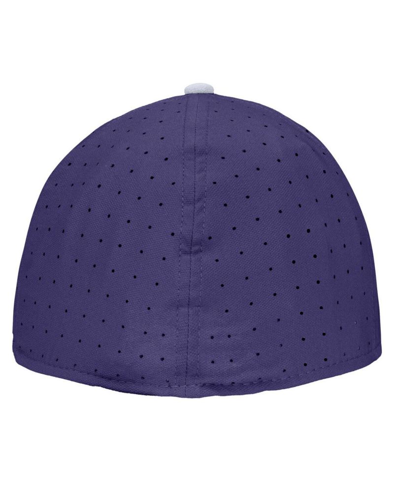 Men's Purple TCU Horned Frogs On-Field True Performance Baseball Fitted Hat