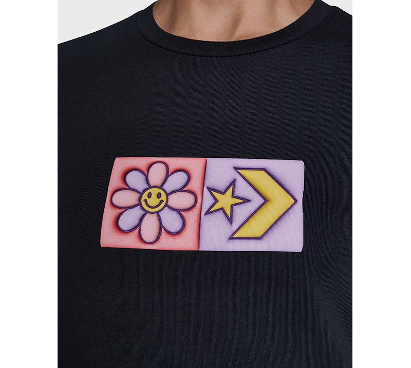 Women's Flower Grid T-Shirt