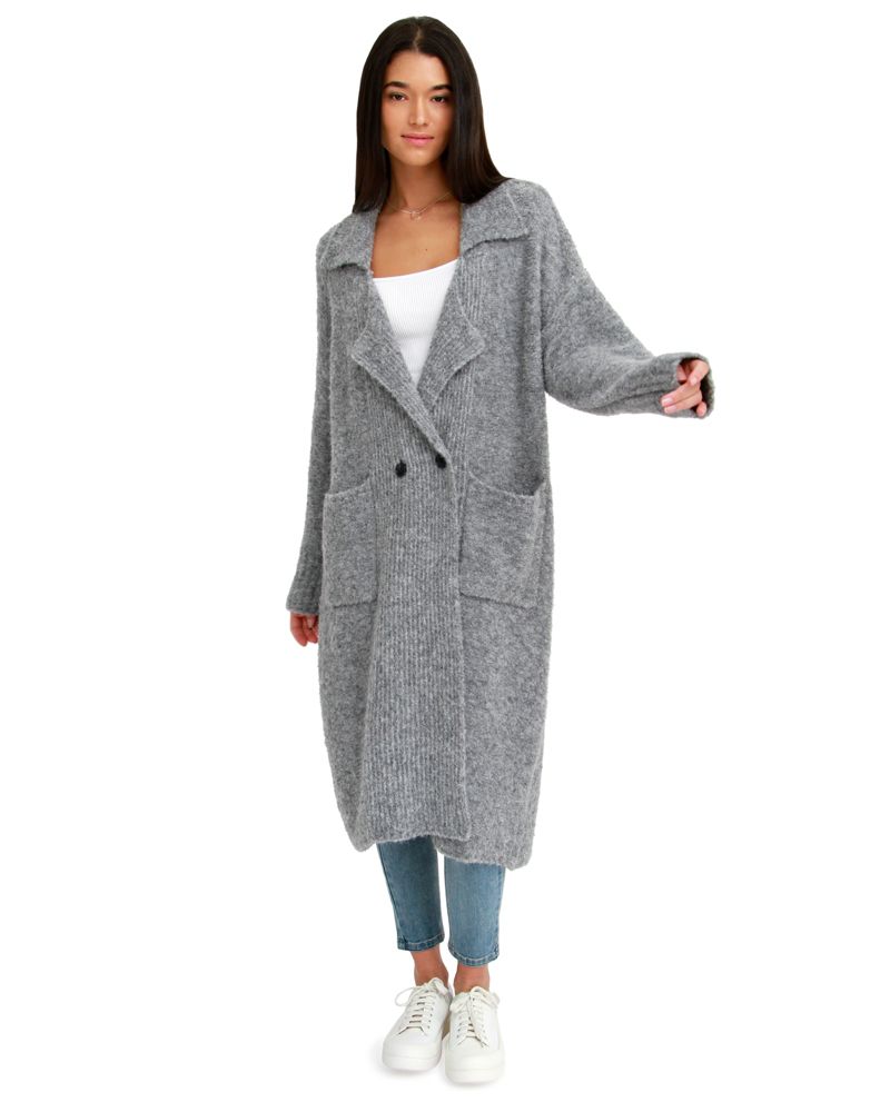 Women's Born To Run Sustainable Sweater Coat