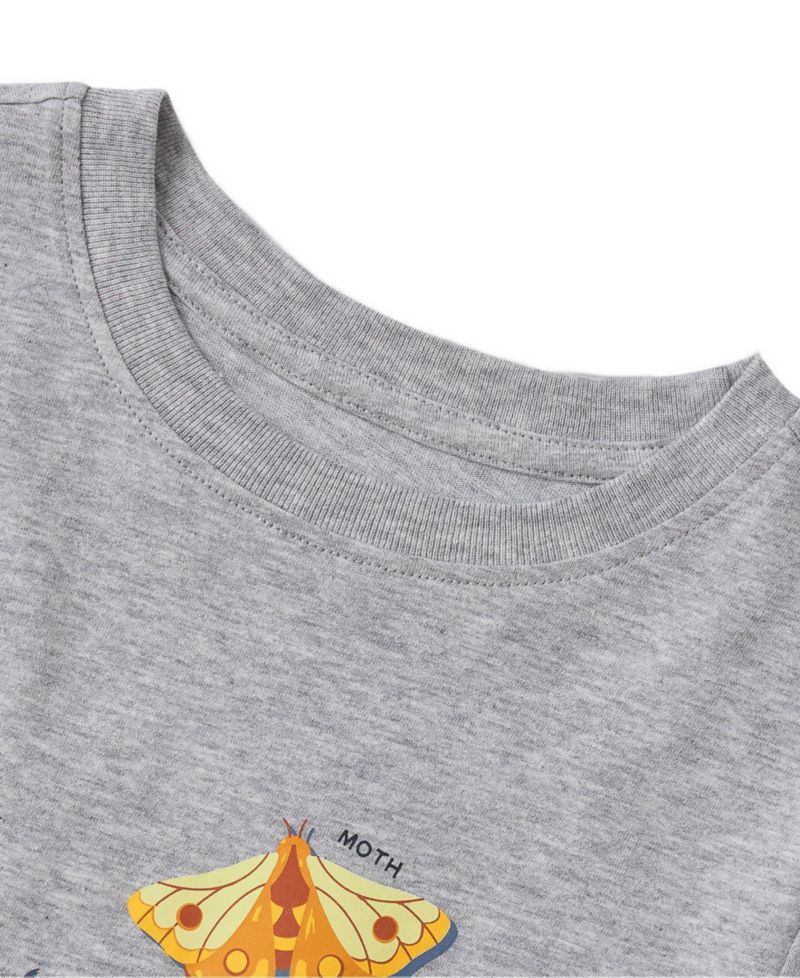 Boys' 4-20 Glow-in-the-Dark Dinosaur Long-Sleeve Graphic Tee