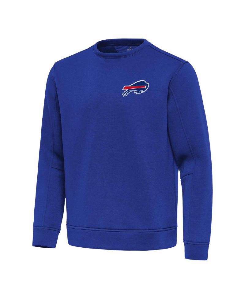 Men's Relevant Buffalo Bills Crewneck Pullover Sweatshirt