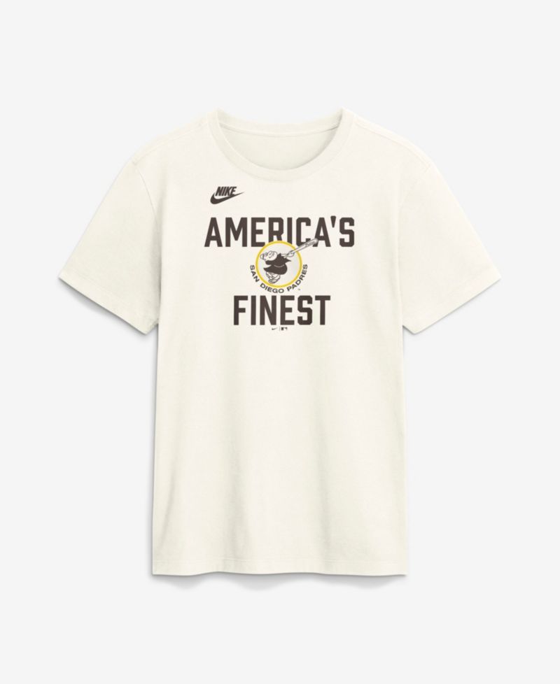 Men's Cream San Diego Padres Cooperstown Collection ‘70s Inspired T-Shirt