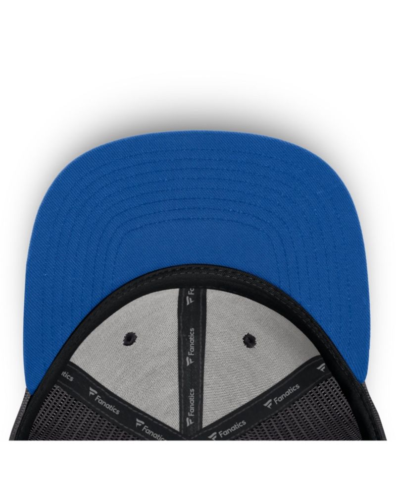 Men's Black New York Rangers Fundamental Limits Trucker Adjustable Hat