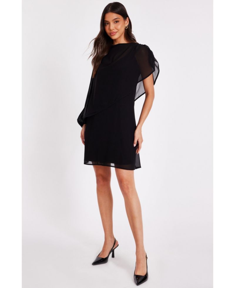 Women's Chiffon 2-In-1 Mini Dress