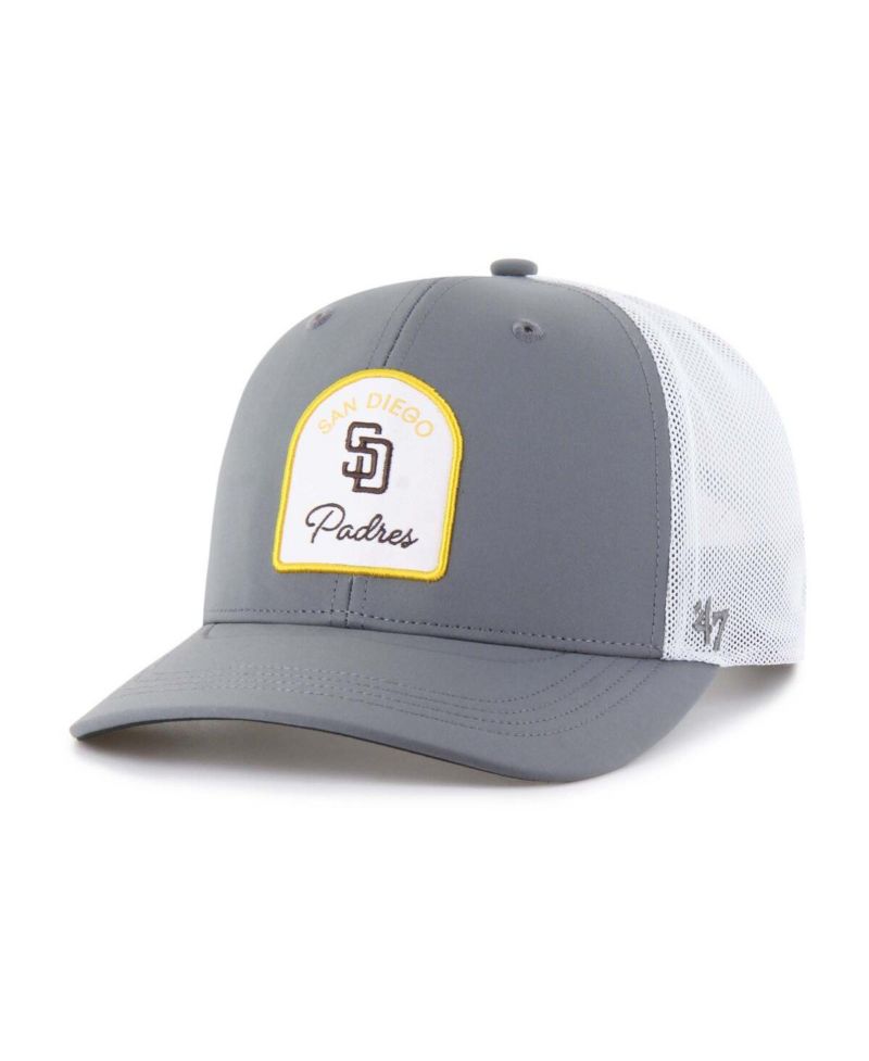 Men's Gray San Diego Padres Gimmie Golf Trucker Adjustable Hat