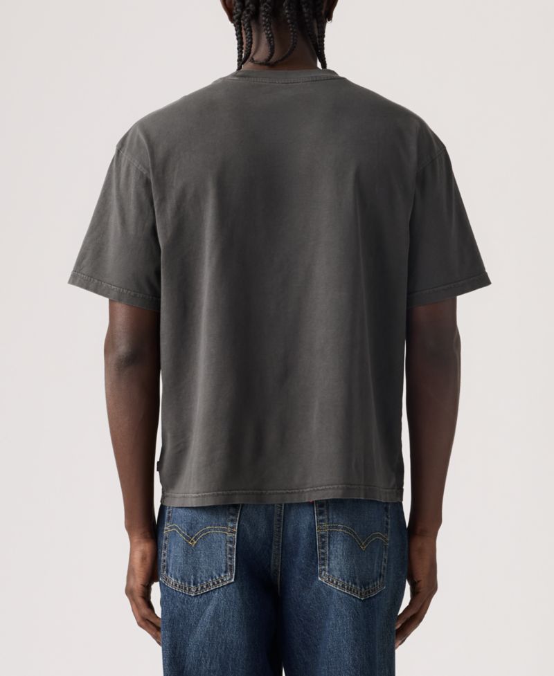 Men's Classic Cropped Boxy Short-Sleeve T-Shirt