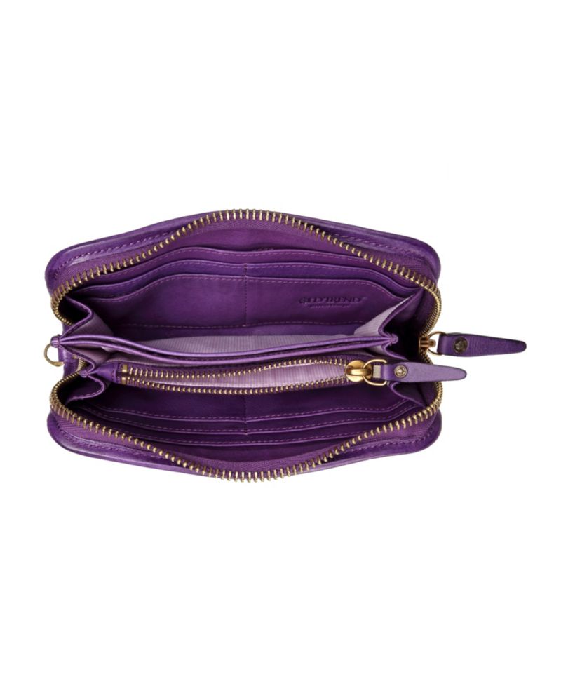 Mola Leather Clutch