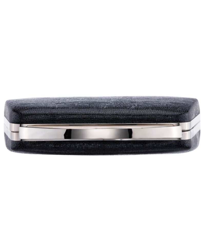 Genesis Metallic Snake Small Handle Clutch Handbag
