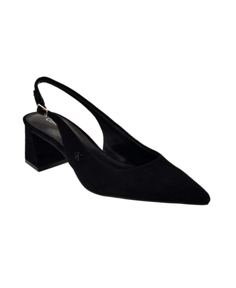 Women's Sarra Block Heel Slingback Pumps