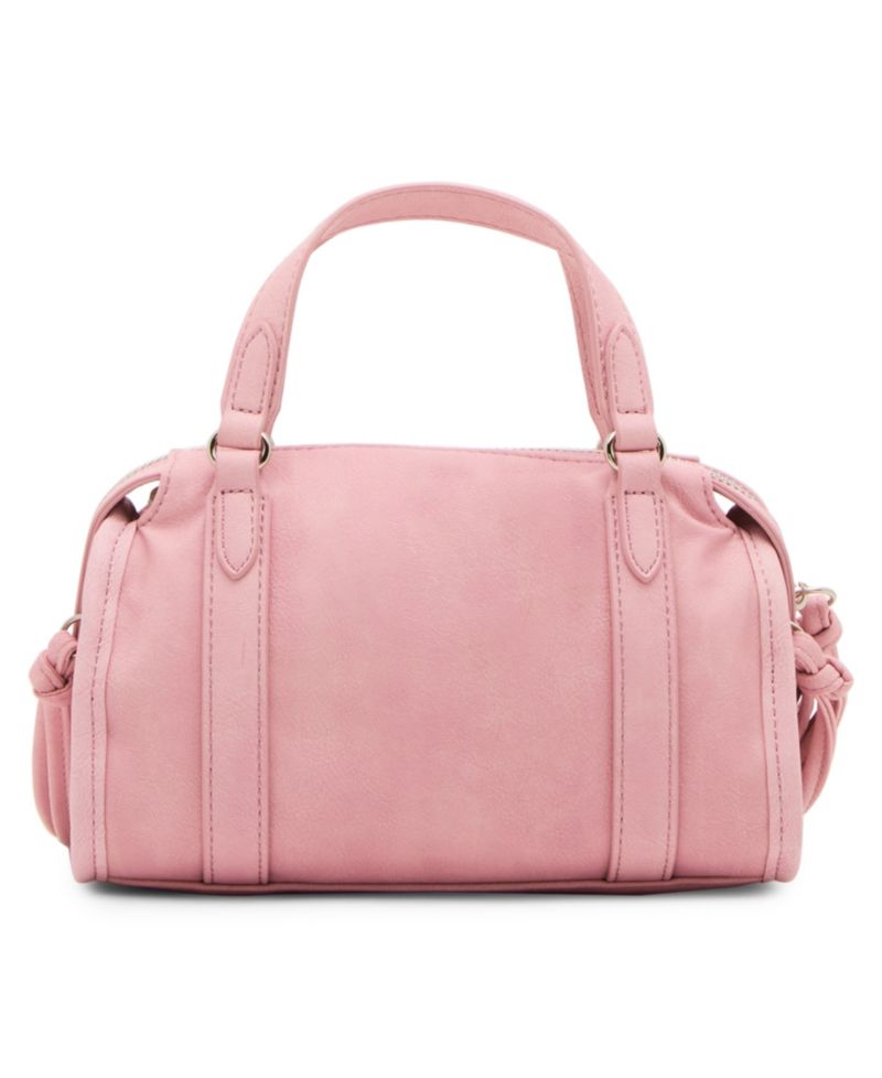 Mini Dual Handle Zipper Satchel Handbag