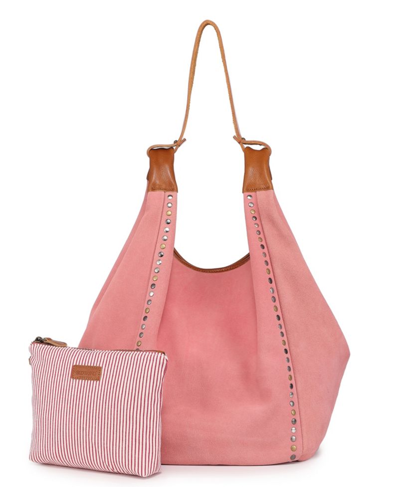 Women's Genuine Leather Rose Valley Hobo Bag