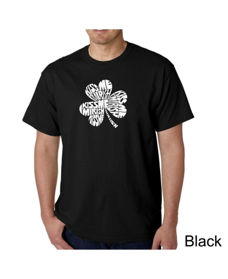 Men's Word Art T-Shirt - Kiss Me I'M Irish