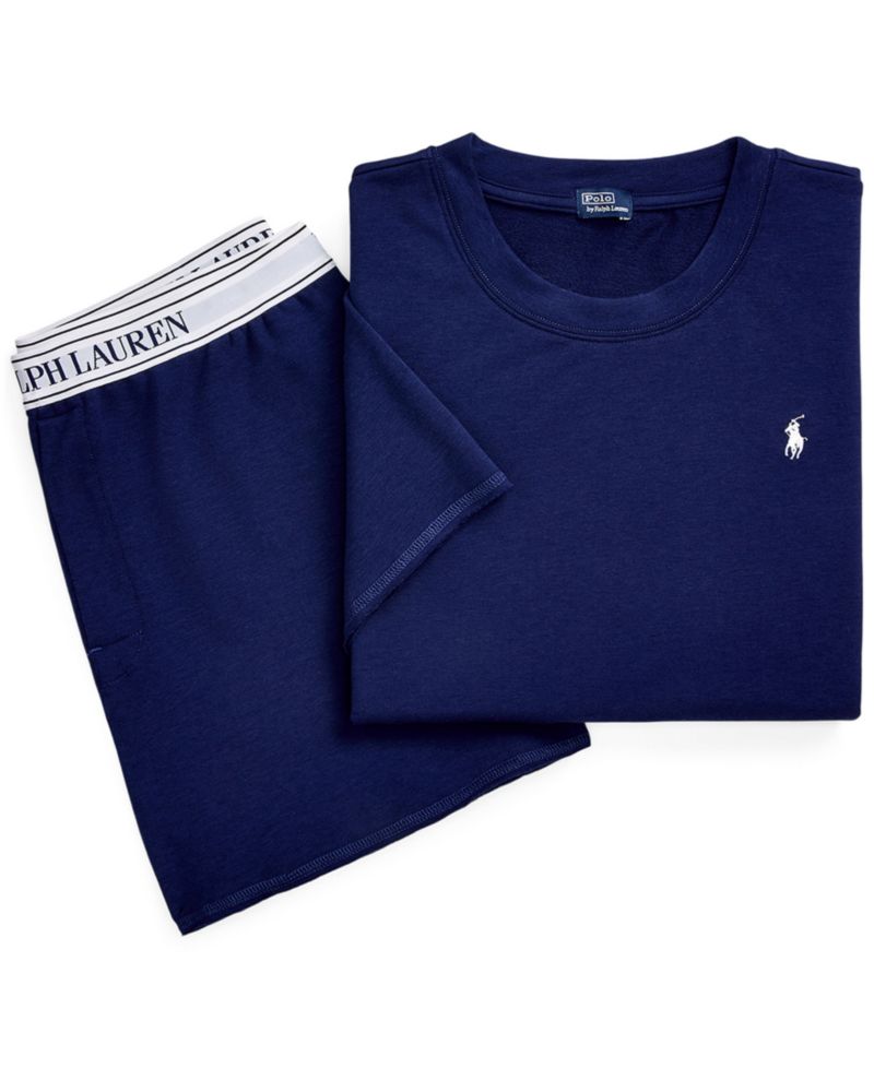 Women's 2-Piece Crewneck Top and Shorts Pajama Set