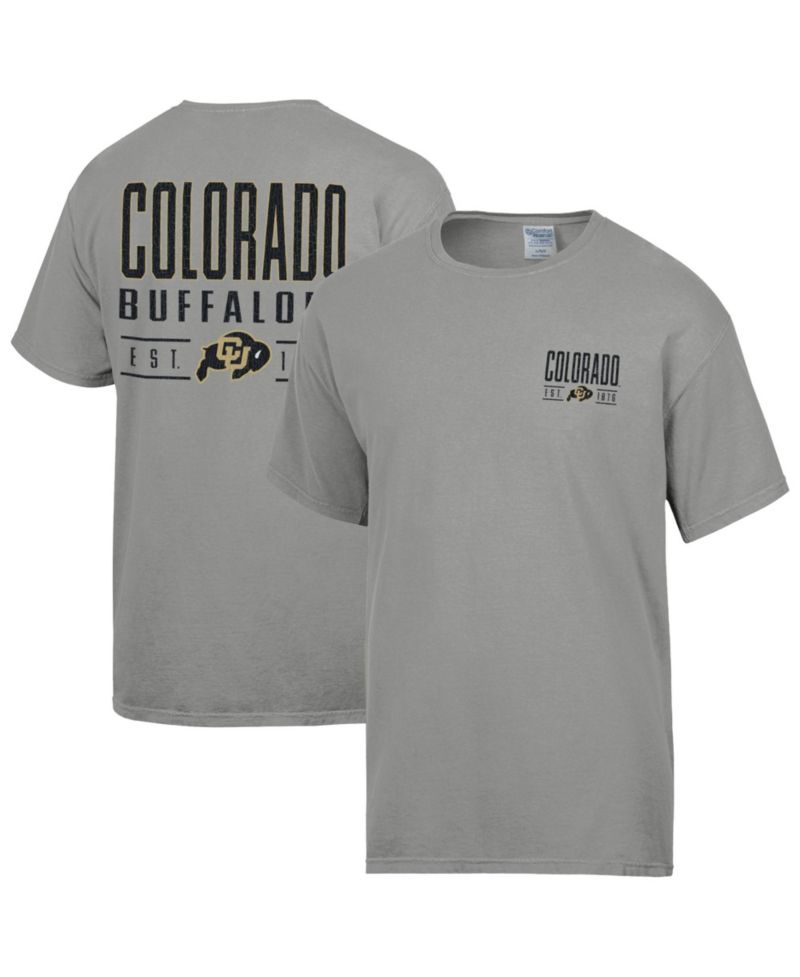 Men's Gray Colorado Buffaloes Big Name T-Shirt