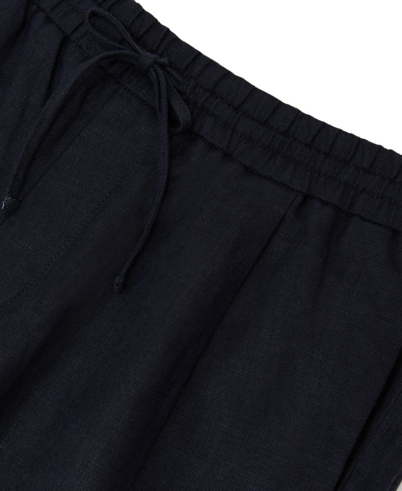 Men's Barges Shorts Linen Drawstring Shorts
