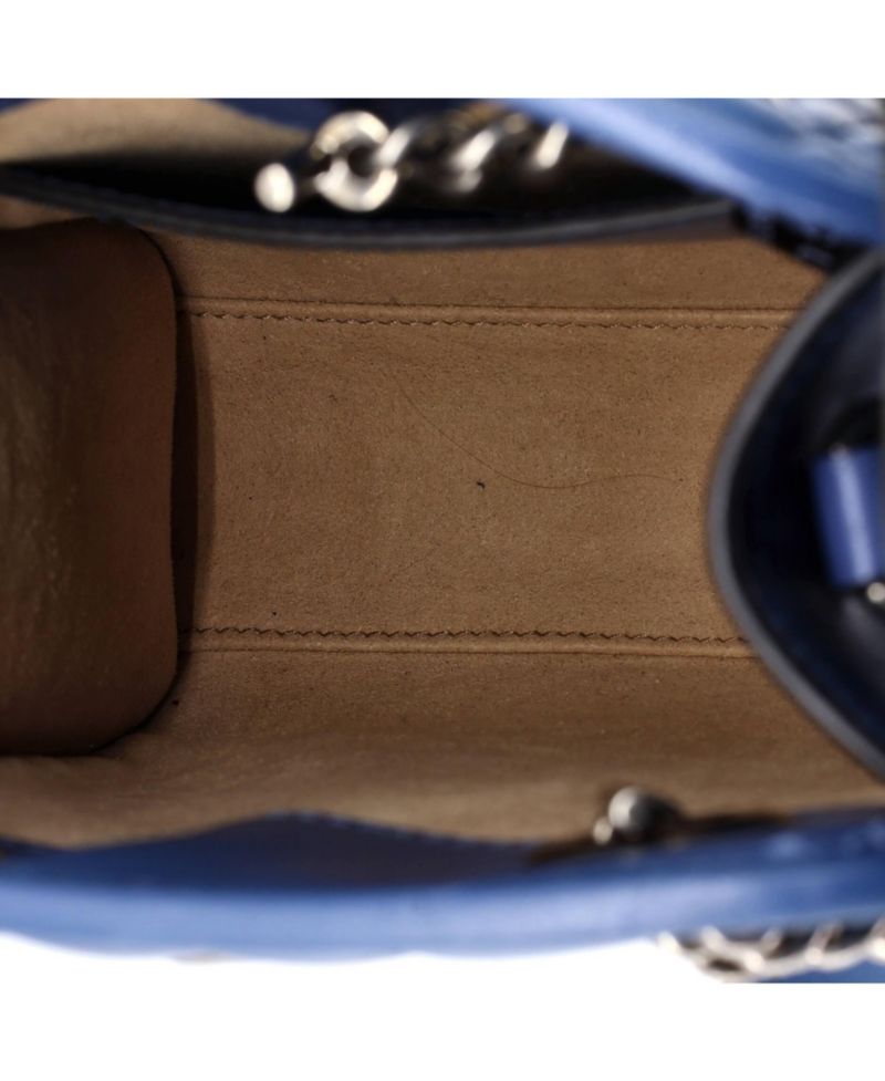 Mini GG Marmont Handle Crossbody Bag Matelasse Leather