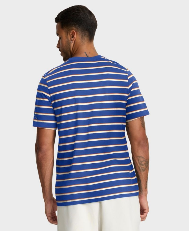 Men's Royal Florida Gators Athletic Prep Legacy Summit Stripe T-Shirt