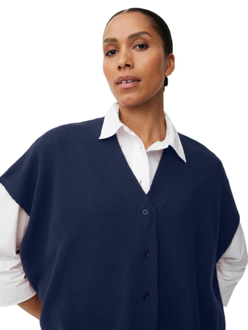 Women's MaLucanne Short Sleeve V-Neck Cardigan
