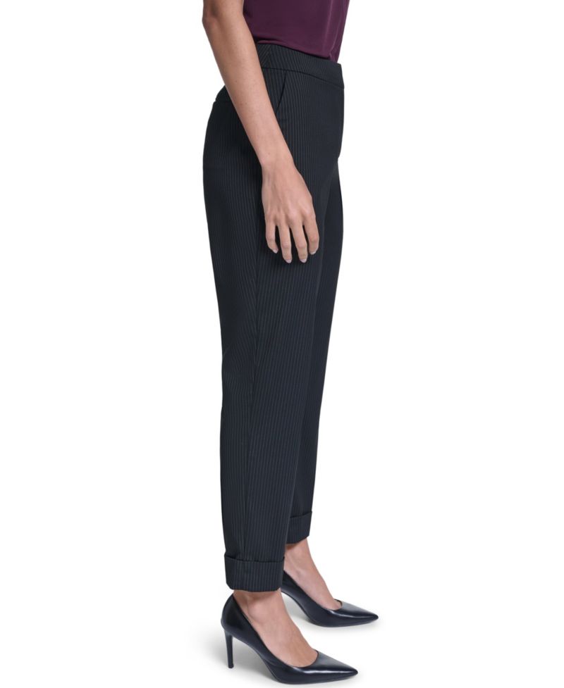Women's Rolled-Cuff Straight-Leg Pants