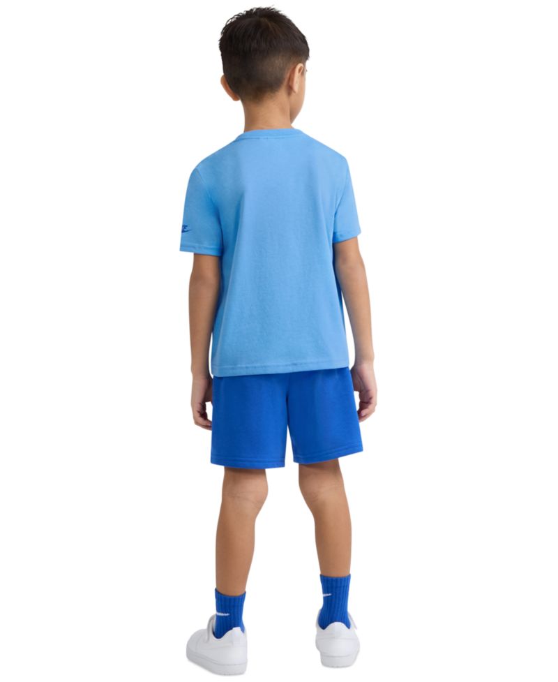 Boys' 2T-7 Futura Crewneck T-Shirt and Shorts, 2-Piece Set