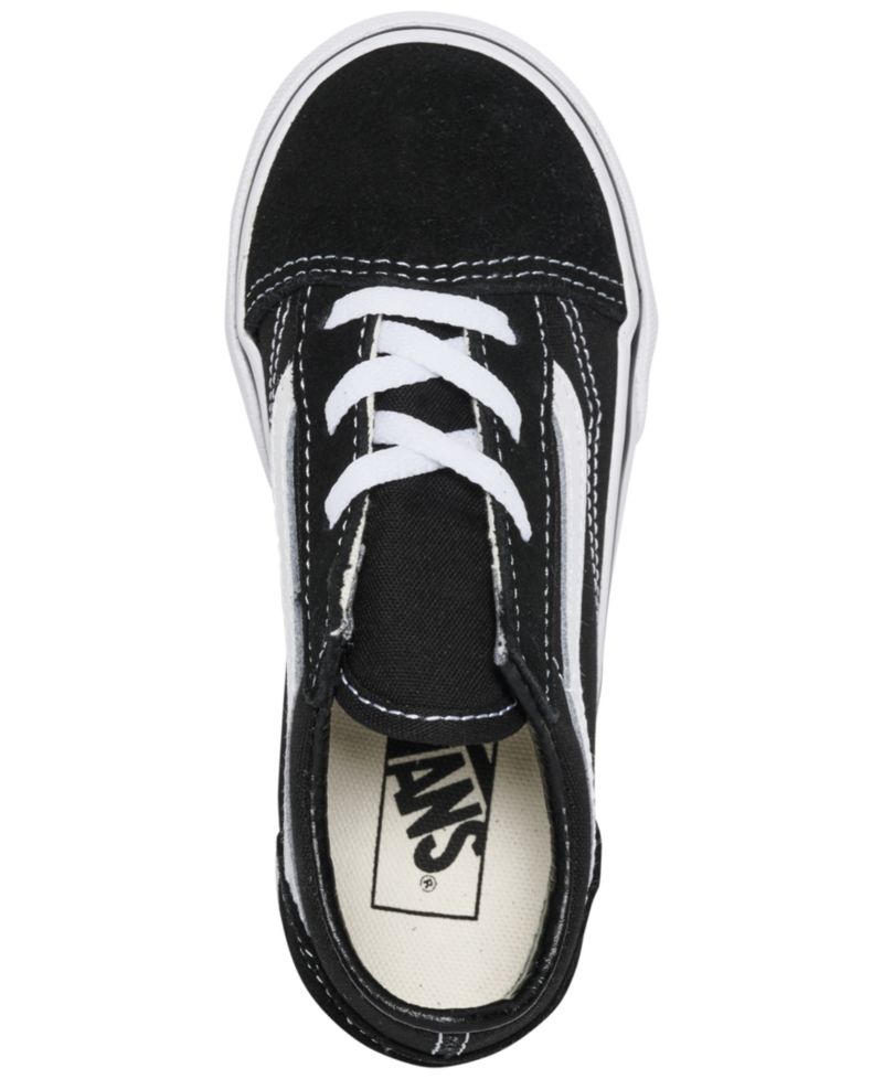 Toddler Boys' and Girls' Old Skool Low-Top Suede-Canvas Sneakers from Finish Line