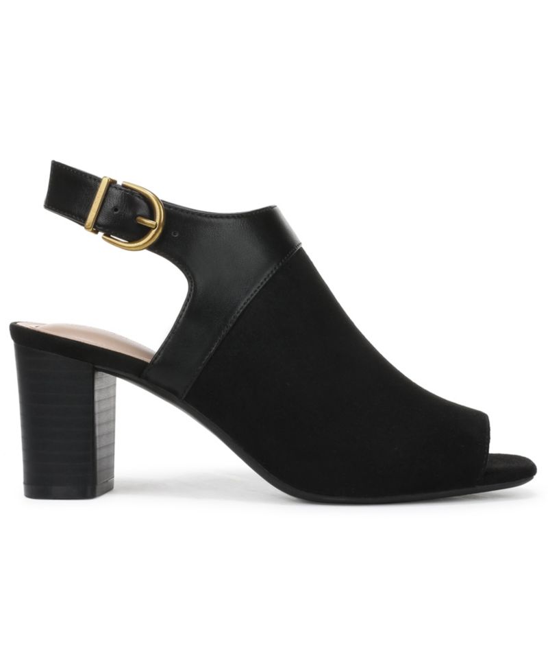 Women's Vondah Block Heel Peep Toe Shooties