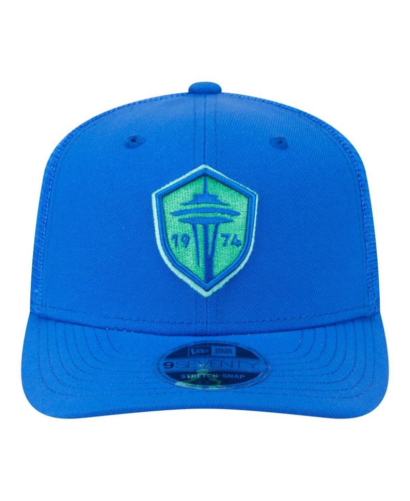Men's Blue Seattle Sounders FC Jersey Hook 9SEVENTY Adjustable Hat