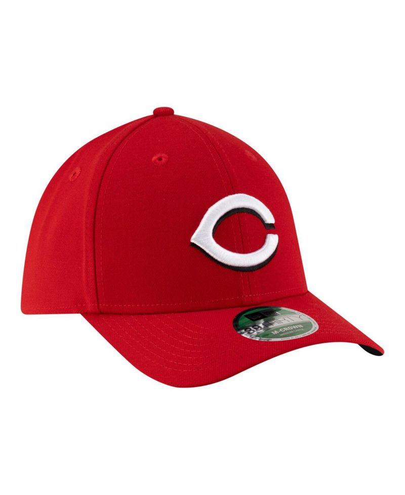 Men's Red Cincinnati Reds Player Replica 39THIRTY M-Crown Flex Hat