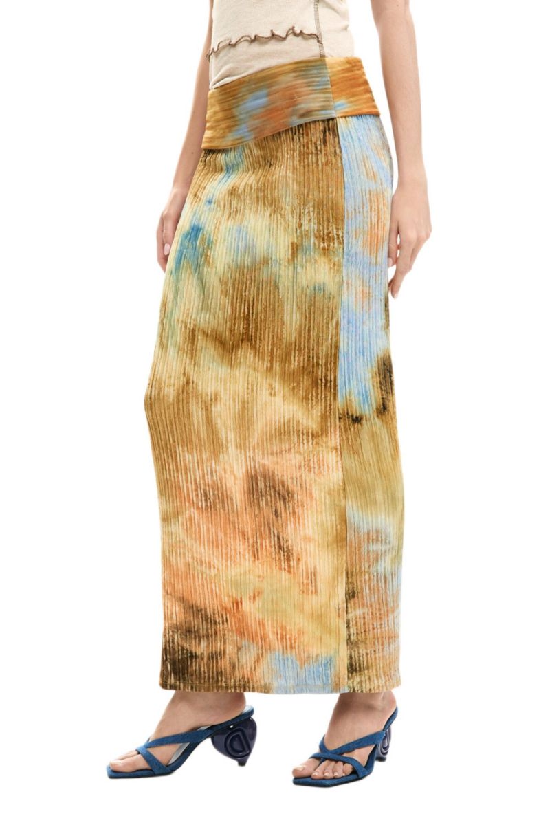 Women's Long Skirt Texture