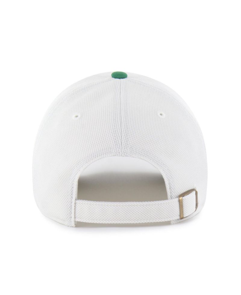 Men's and Women's '47 White/Green Oregon Ducks Pique Patch Clean Up Adjustable Hat