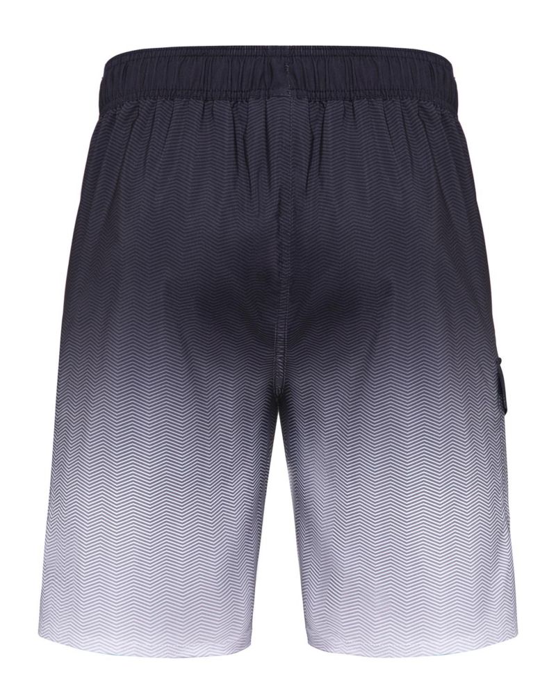 Men's 9" NO Liner Board Shorts Elastic Waist Quick Dry Swim Trunks