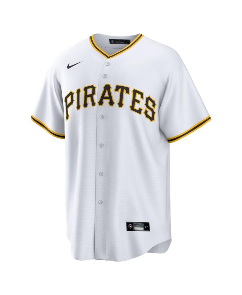 Men's Oneil Cruz White Pittsburgh Pirates Home Replica Jersey