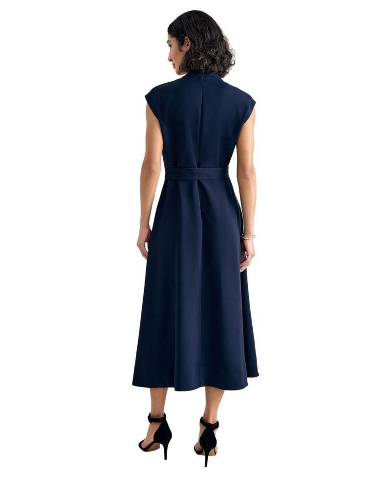 Women's Julie Wrap Belted Midi Dress