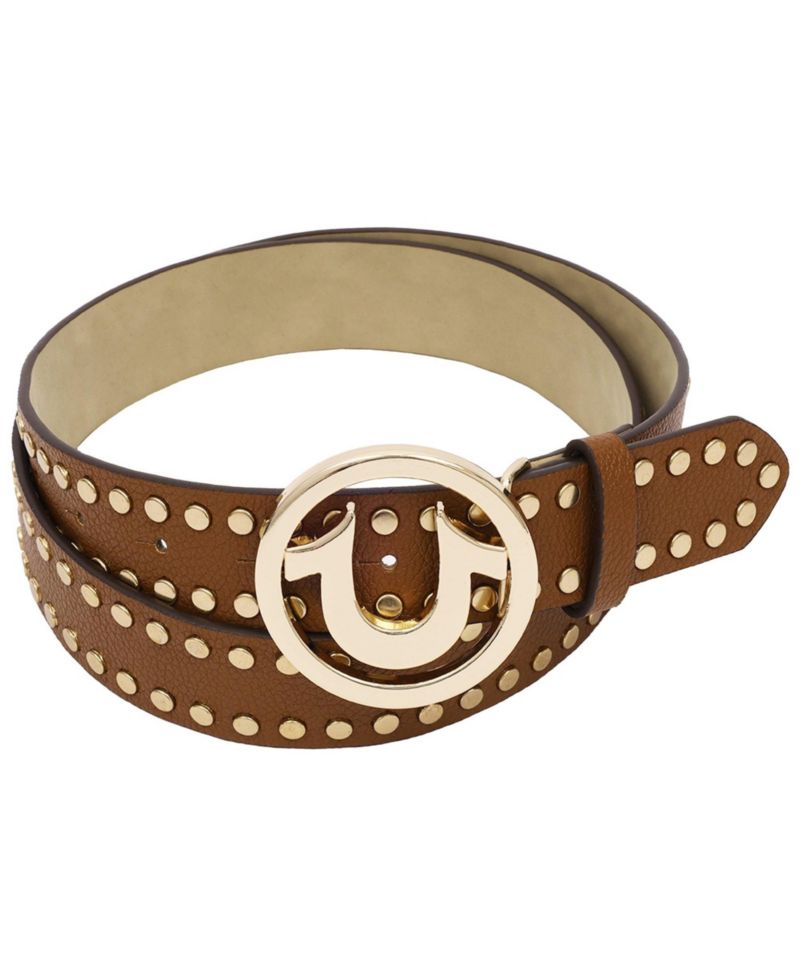 Studded Horseshoe Logo Belt