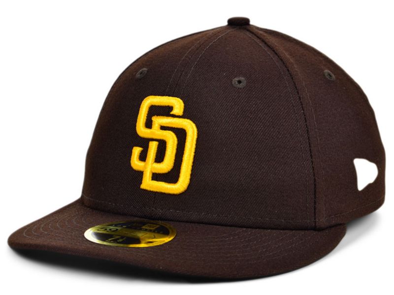 Men's Brown San Diego Padres Authentic Collection On-Field Low Profile 59Fifty Fitted Hat