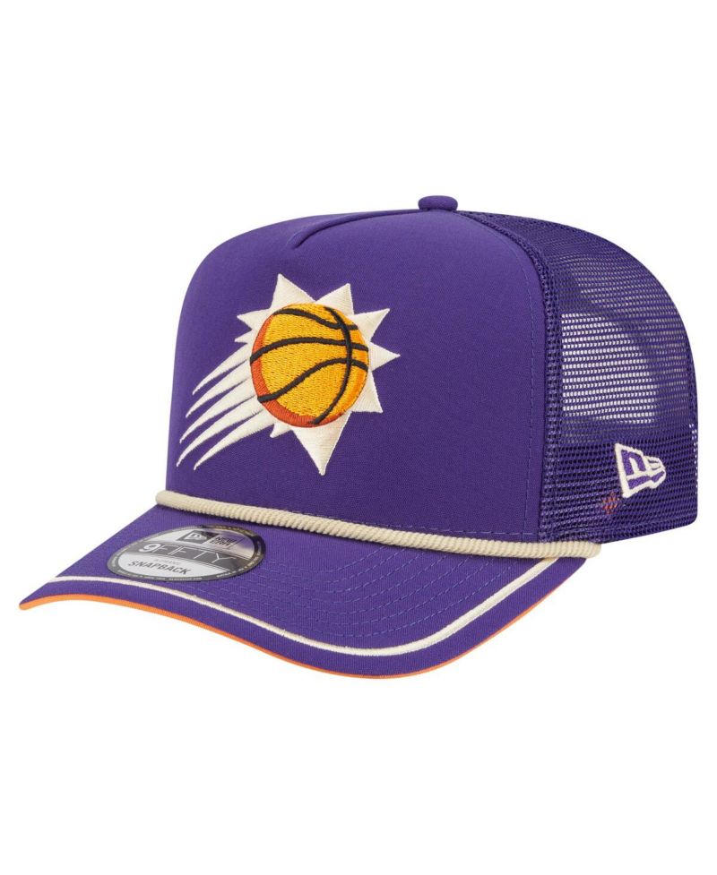 Men's Purple Phoenix Suns Team Rope A-Frame 9FIFTY Snapback Hat