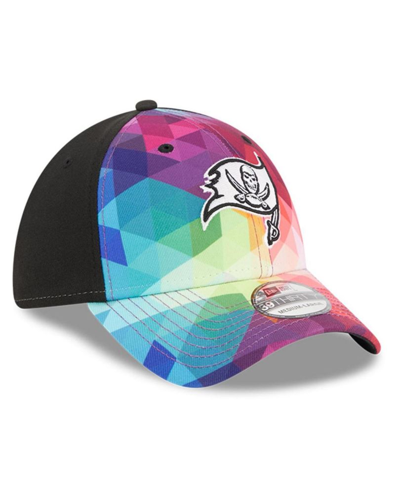Men's and Women's Multicolor, Black Tampa Bay Buccaneers 2023 NFL Crucial Catch 39THIRTY Flex Hat