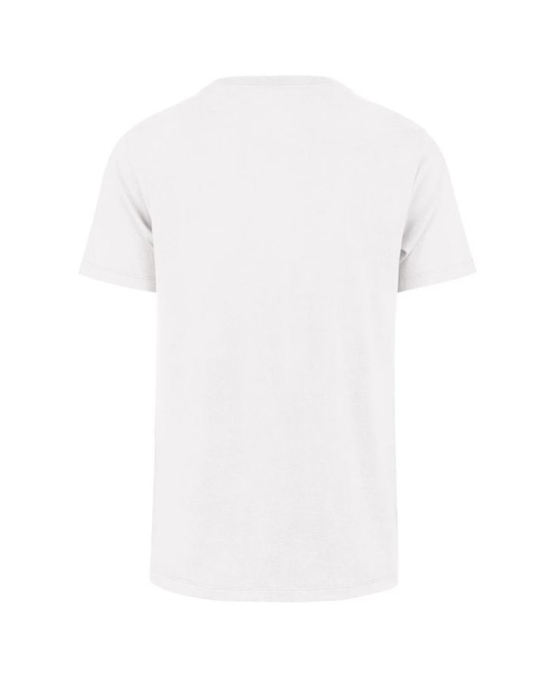 47 Men's White Miami Dolphins Flag Script Franklin T-Shirt